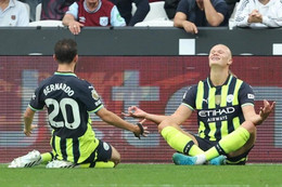 Haaland lại lập hat-trick, Man City đánh bại West Ham