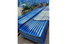 Tôn nhựa SATA đồng hành cùng dự án với tôn nhựa Composite bền đẹp theo thời gian