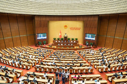 Sáng nay, Quốc hội tiến hành công tác nhân sự