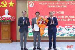 Công bố quyết định bổ nhiệm Chánh Thanh tra tỉnh Hà Tĩnh
