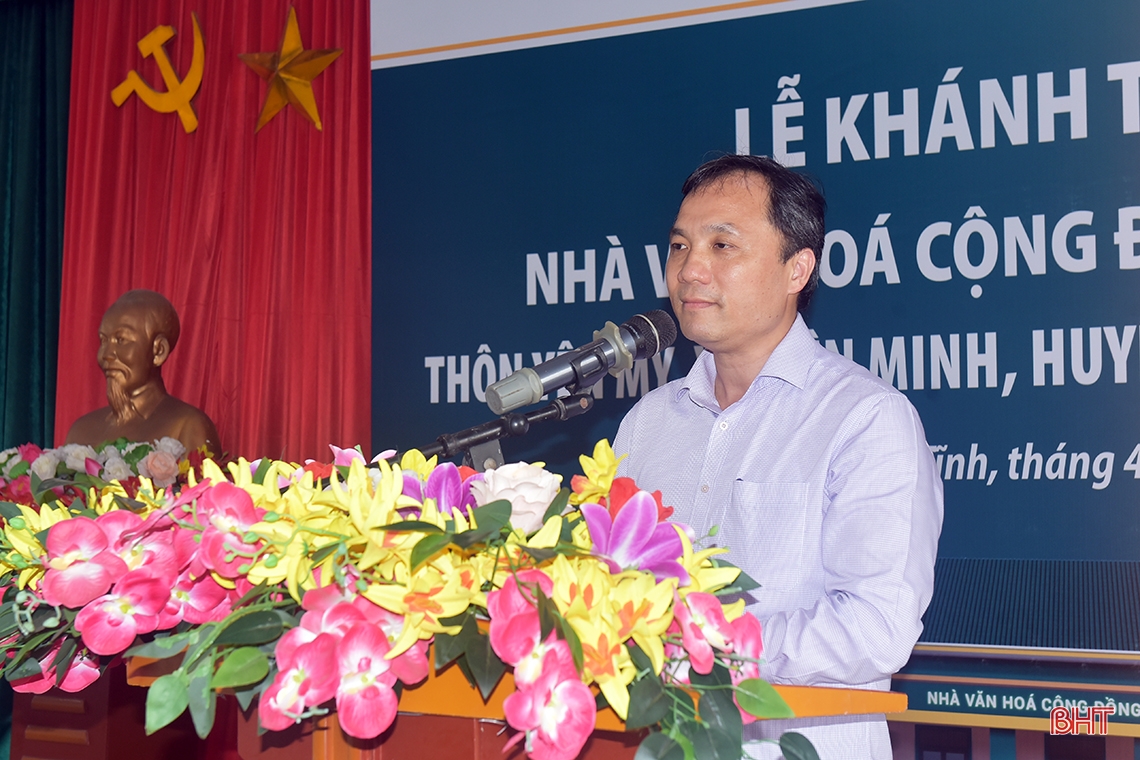 Khánh thành nhà tránh lũ cho bà con vùng ngoài đê La Giang