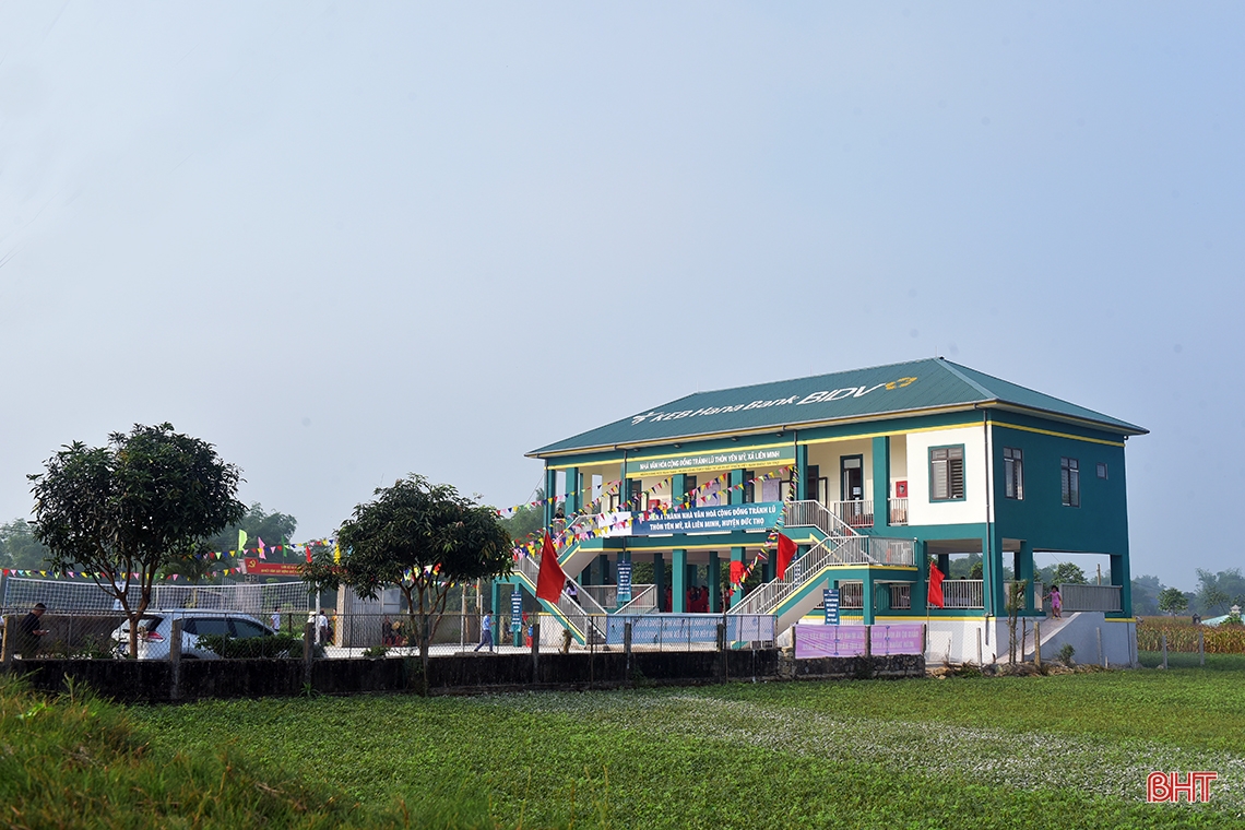 Khánh thành nhà tránh lũ cho bà con vùng ngoài đê La Giang