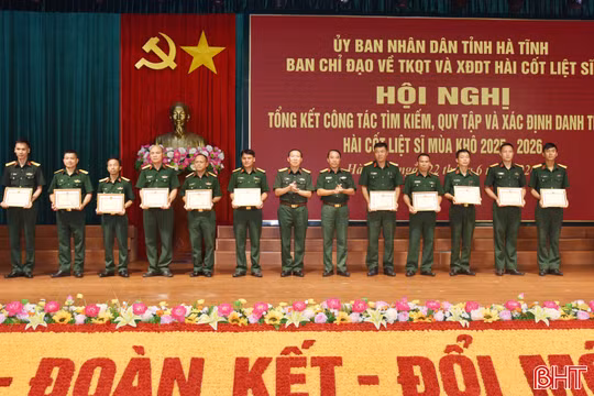Tổng kết công tác tìm kiếm, quy tập hài cốt liệt sĩ mùa khô 2025 - 2026