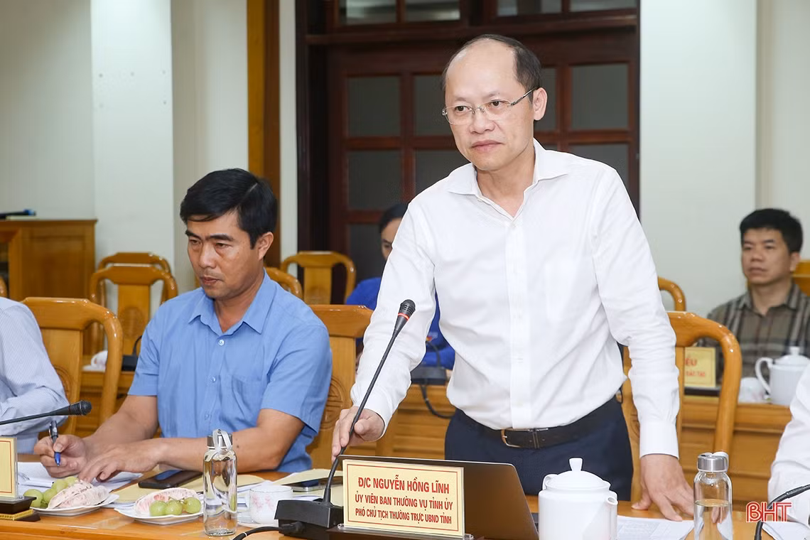 Ủy ban Quốc gia về thanh niên Việt Nam làm việc với tỉnh Hà Tĩnh