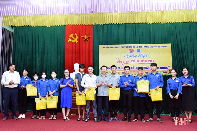 Tuổi trẻ huyện Kỳ Anh sôi nổi với ngày hội “Tôi yêu Tổ quốc tôi”