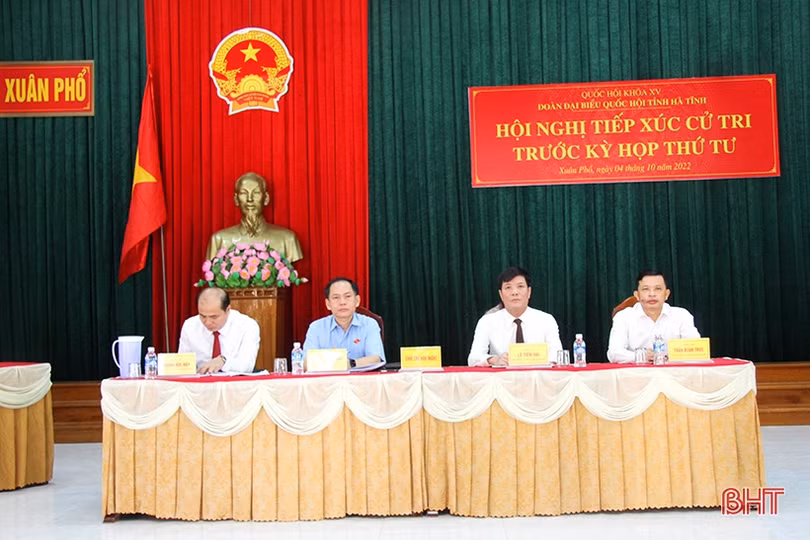 Cử tri Can Lộc, Nghi Xuân kiến nghị Quốc hội các chính sách về nông nghiệp 