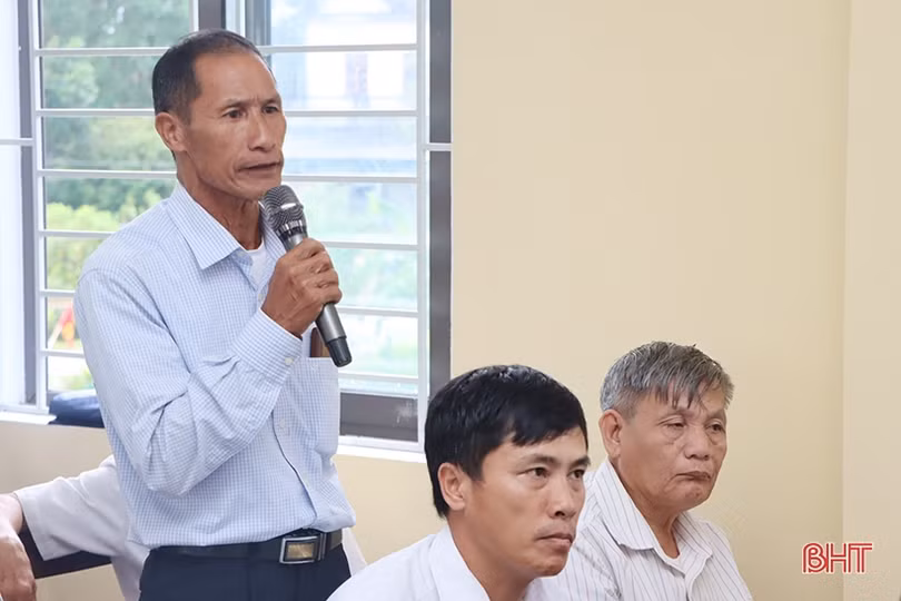 Cử tri Cẩm Xuyên kiến nghị Quốc hội có giải pháp tiêu thoát lũ vùng hạ du Kẻ Gỗ