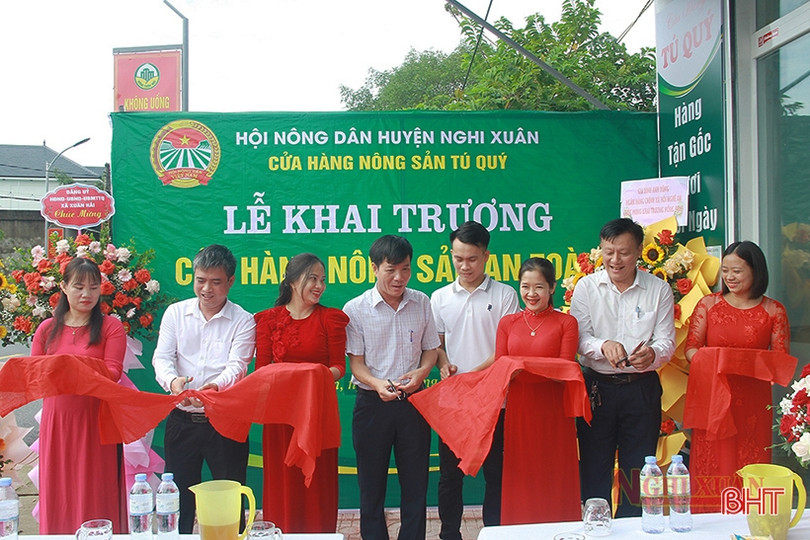 Nghi Xuân khai trương cửa hàng thực phẩm sạch thứ 5