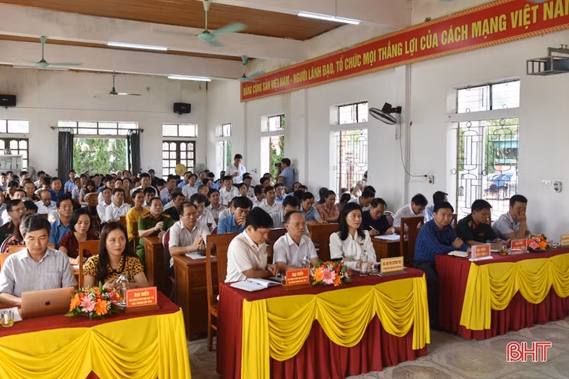 Cử tri Lộc Hà, Thạch Hà mong muốn giải quyết tốt các vấn đề về đất đai