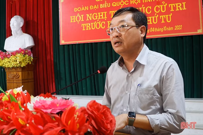 Cử tri Can Lộc, Nghi Xuân kiến nghị Quốc hội các chính sách về nông nghiệp 