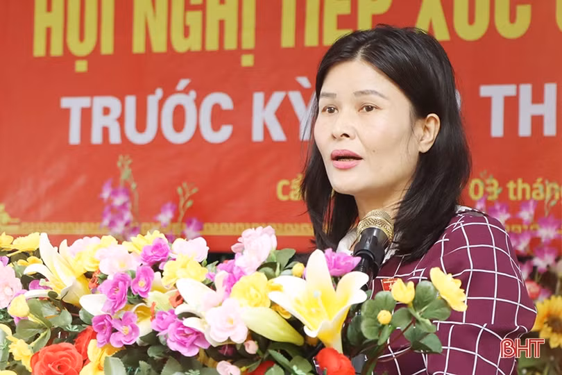 Cử tri Cẩm Xuyên kiến nghị Quốc hội có giải pháp tiêu thoát lũ vùng hạ du Kẻ Gỗ