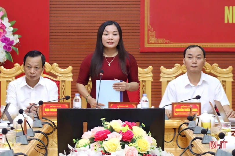 Vũ Quang quyết liệt thực hiện nhiệm vụ trọng tâm những tháng cuối năm