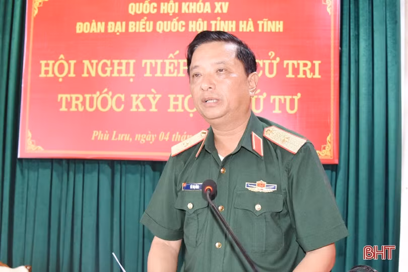 Cử tri Lộc Hà, Thạch Hà mong muốn giải quyết tốt các vấn đề về đất đai