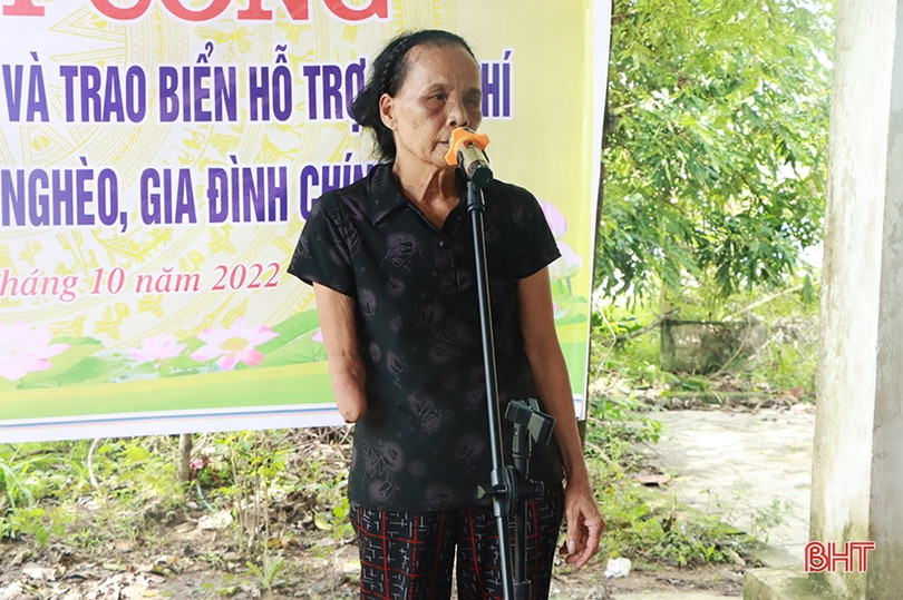 Một người con quê hương hỗ trợ Cẩm Xuyên xây dựng 4 nhà đại đoàn kết