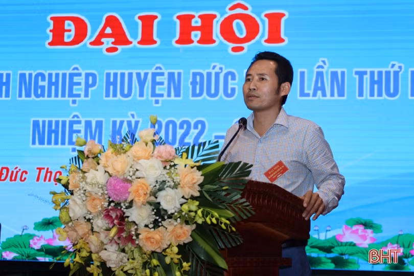 Hội Doanh nghiệp huyện Đức Thọ đại hội nhiệm kỳ 2022 - 2027