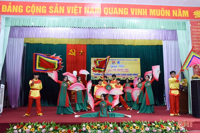 Tuổi trẻ huyện Kỳ Anh sôi nổi với ngày hội “Tôi yêu Tổ quốc tôi”