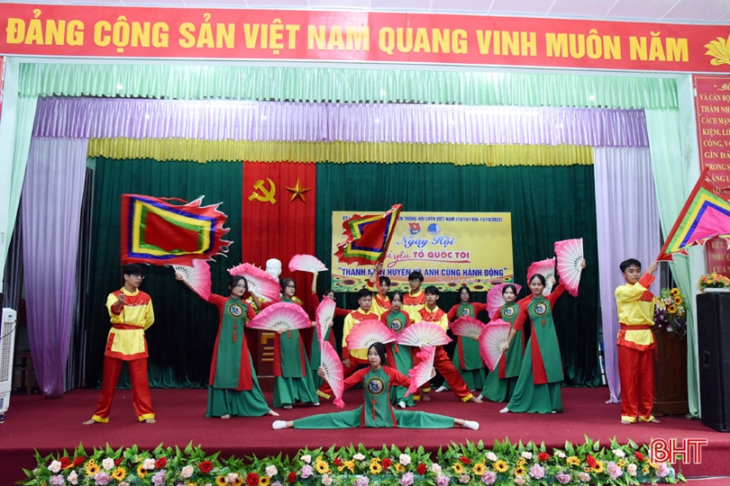 Tuổi trẻ huyện Kỳ Anh sôi nổi với ngày hội “Tôi yêu Tổ quốc tôi”