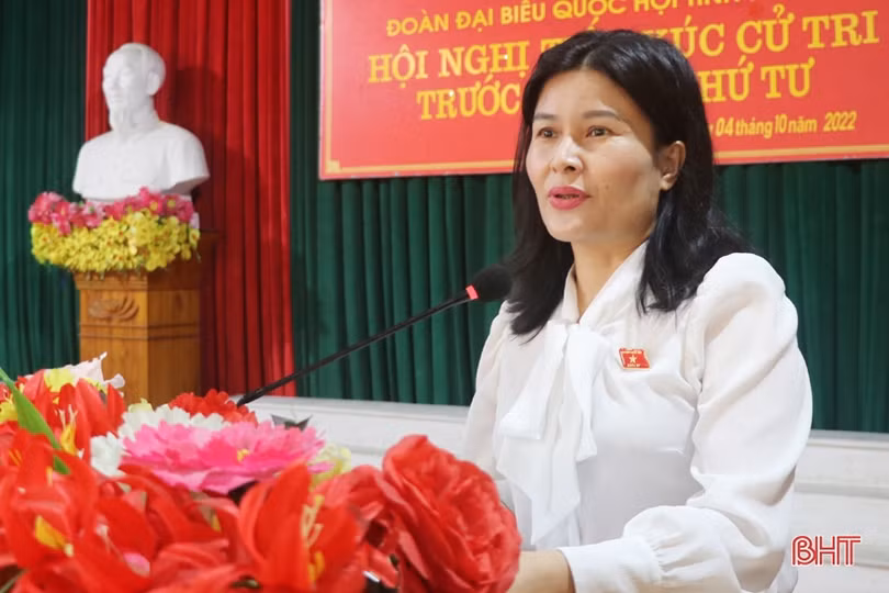 Cử tri Can Lộc, Nghi Xuân kiến nghị Quốc hội các chính sách về nông nghiệp 