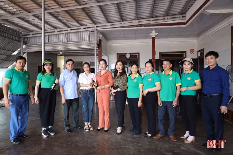 Đoàn công tác Hội Nông dân Việt Nam ấn tượng với các mô hình khởi nghiệp ở TX Kỳ Anh