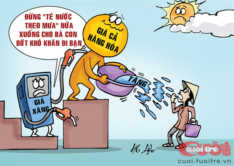 Giá cả cứ mãi “té nước theo mưa”