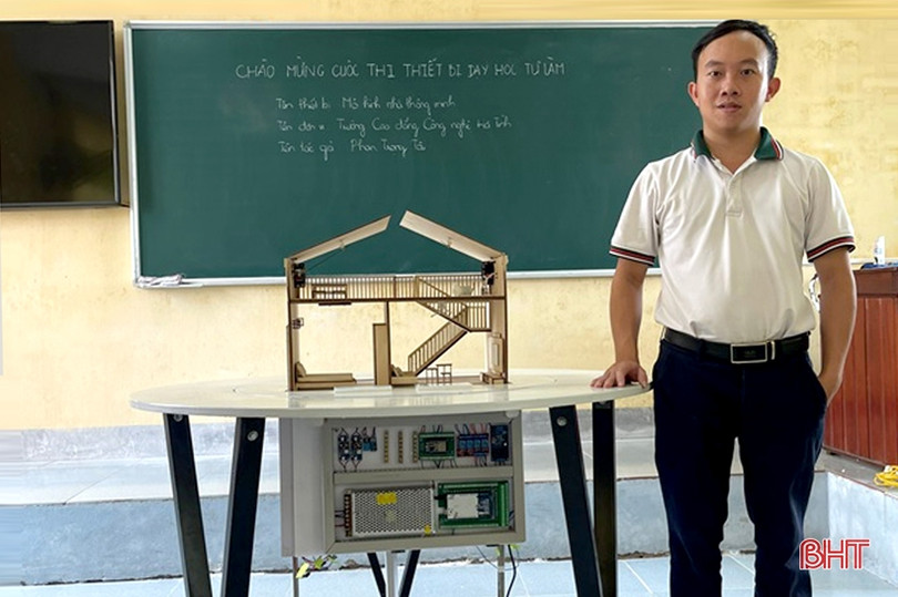 Đoàn giáo viên Hà Tĩnh lên đường dự hội thi thiết bị đào tạo tự làm toàn quốc ảnh 9 Đoàn giáo viên Hà Tĩnh lên đường dự hội thi thiết bị đào tạo tự làm toàn quốc