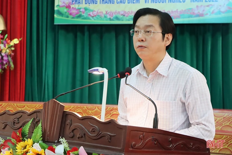 Cẩm Xuyên vận động hơn 12 tỷ đồng Quỹ Vì người nghèo