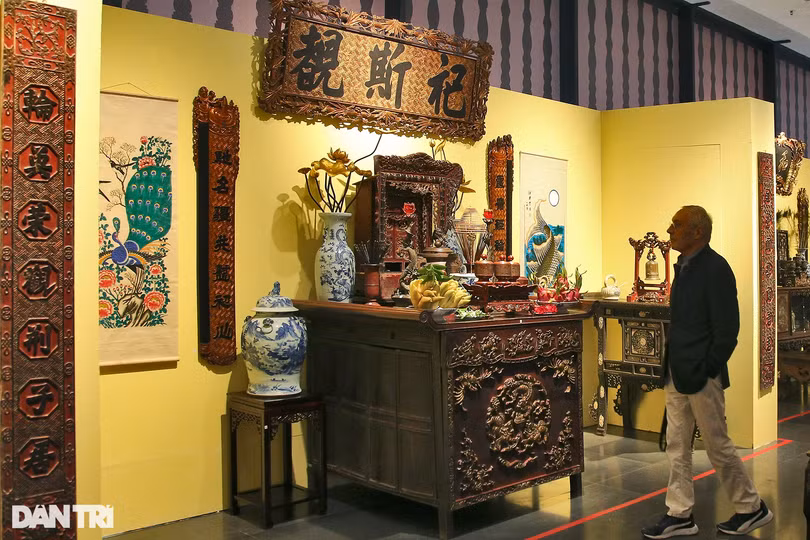 Không gian nhà của người Việt giàu có đầu thế kỷ 20