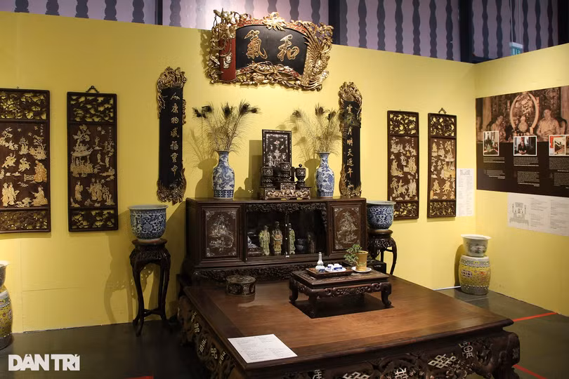 Không gian nhà của người Việt giàu có đầu thế kỷ 20