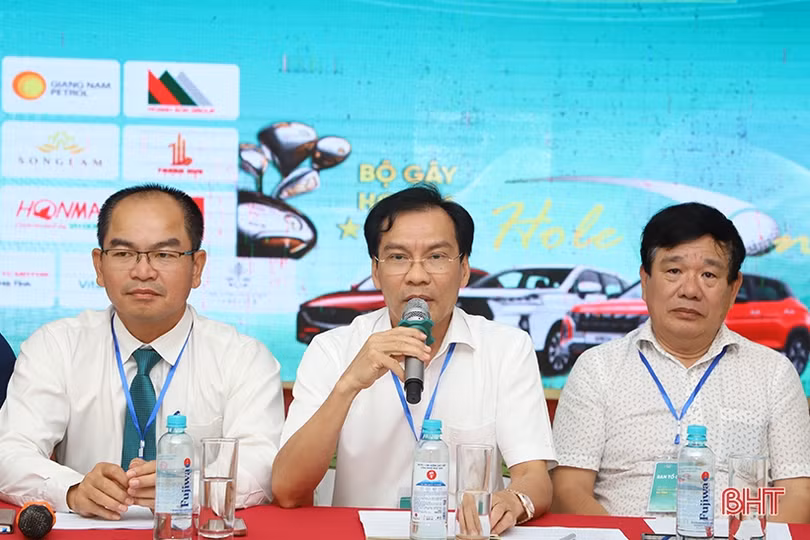 144 golfer tham gia Giải Golf Hiệp hội Doanh nghiệp Hà Tĩnh mở rộng lần I