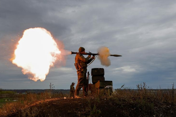 Cận cảnh buổi huấn luyện chiến đấu cho tân binh Nga