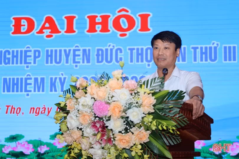 Hội Doanh nghiệp huyện Đức Thọ đại hội nhiệm kỳ 2022 - 2027