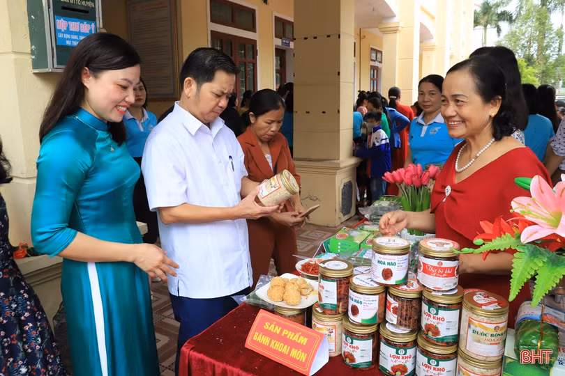 176 sản phẩm tham gia ngày hội giới thiệu và quảng bá sản phẩm ở Hương Sơn