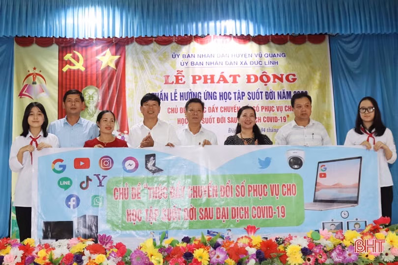 Vũ Quang phát động “Tuần lễ học tập suốt đời” năm 2022