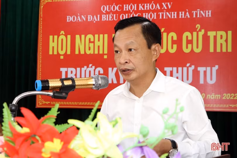 Cử tri Vũ Quang đề xuất xây dựng kè chống sạt lở bờ sông Ngàn Sâu