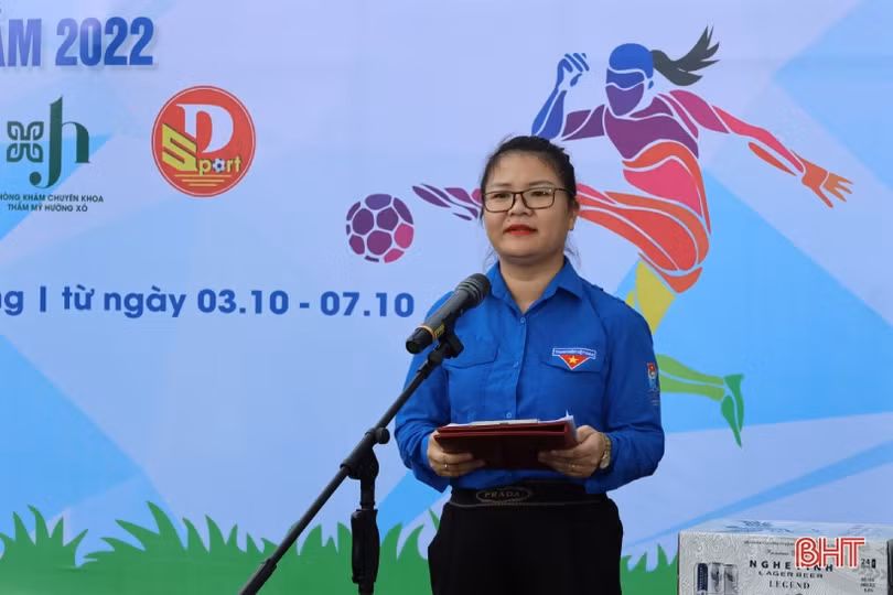 12 đội tranh tài Giải Bóng đá nữ TP Hà Tĩnh năm 2022