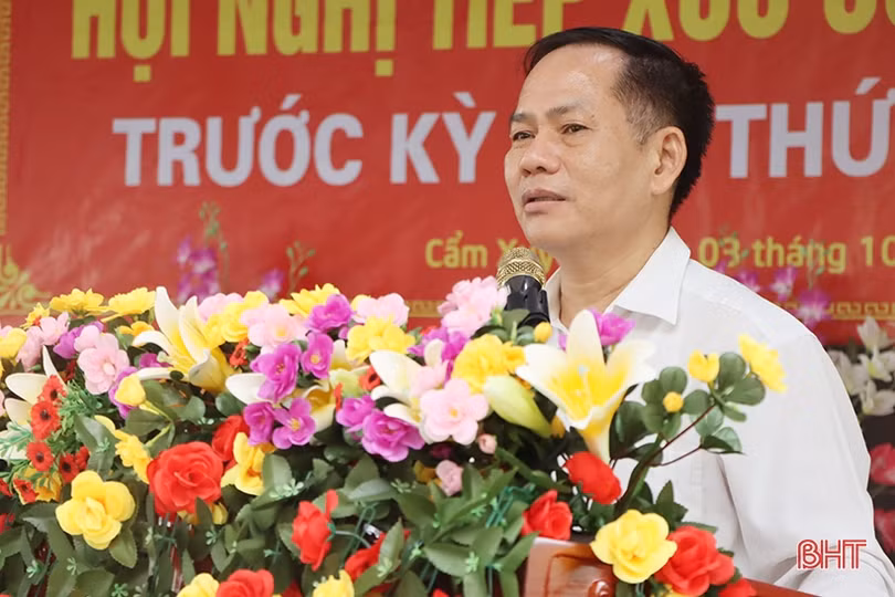 Cử tri Cẩm Xuyên kiến nghị Quốc hội có giải pháp tiêu thoát lũ vùng hạ du Kẻ Gỗ