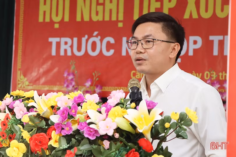 Cử tri Cẩm Xuyên kiến nghị Quốc hội có giải pháp tiêu thoát lũ vùng hạ du Kẻ Gỗ