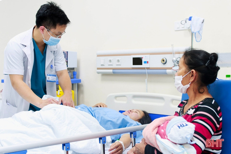 Bệnh viện Đa khoa TTH Hà Tĩnh triển khai hiệu quả phương pháp giảm đau khi sinh