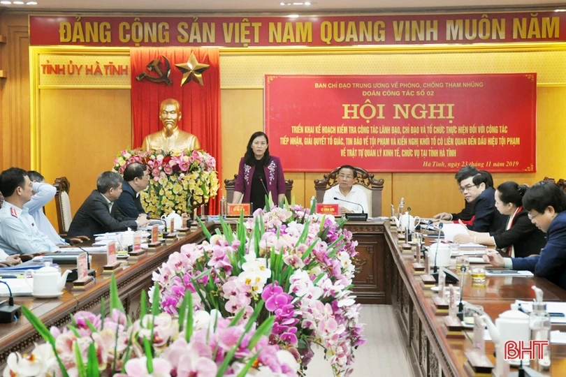 Hà Tĩnh luôn có trách nhiệm, ý thức cao trong phòng, chống tham nhũng