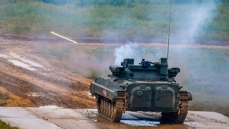 Uy lực xe chiến đấu bộ binh BMP-2M được Nga nâng cấp