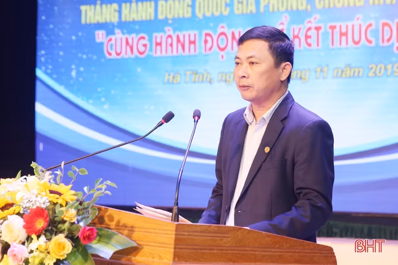 Hà Tĩnh đặt mục tiêu khống chế tỷ lệ nhiễm HIV dưới 0,12% vào năm 2020