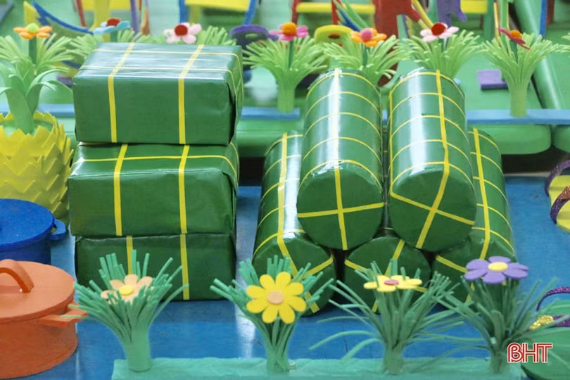 “Ngộ nghĩnh” những món đồ chơi cho bé dưới bàn tay của cô giáo mầm non Hà Tĩnh