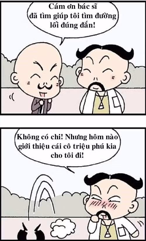 Té ngửa vì nhờ bác sĩ tư vấn tình yêu