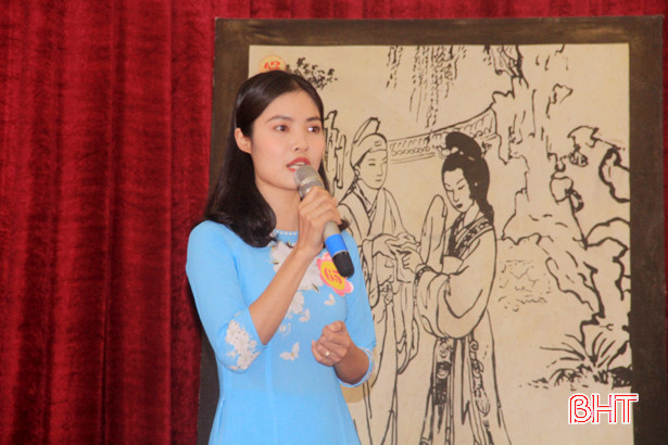 Học sinh, giáo viên Nghi Xuân thi đọc thuộc truyện Kiều