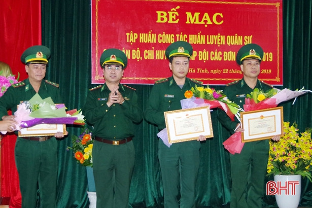 BĐBP Hà Tĩnh hoàn thành huấn luyện quân sự cho 88 cán bộ, sỹ quan
