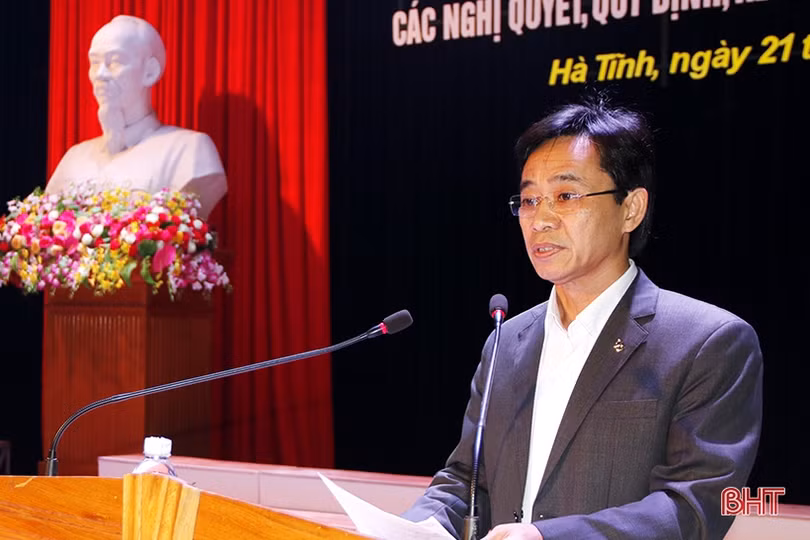 Hà Tĩnh triển khai nhiều nghị quyết quan trọng xây dựng kinh tế - xã hội, đảm bảo quốc phòng - an ninh