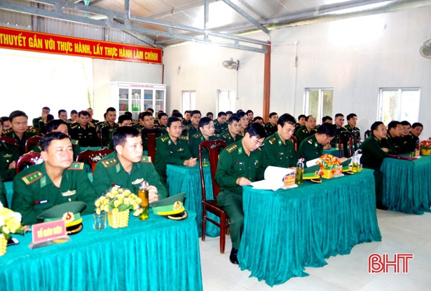 BĐBP Hà Tĩnh hoàn thành huấn luyện quân sự cho 88 cán bộ, sỹ quan