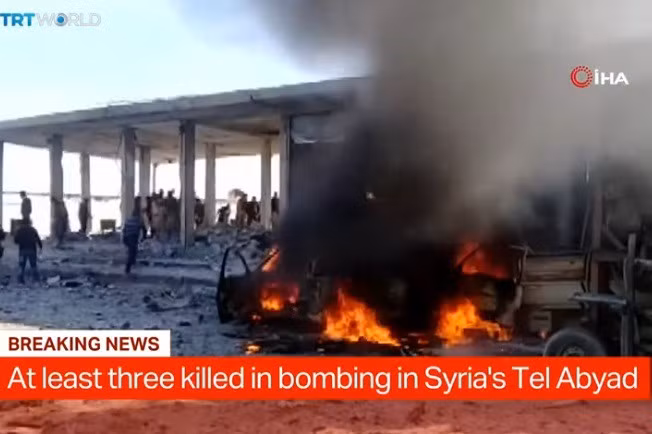 Đánh bom xe tàn khốc ở Syria làm 10 người chết, 25 người bị thương