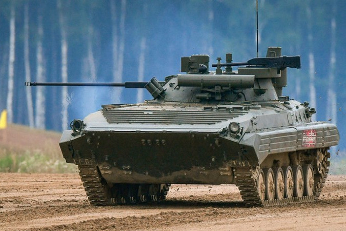 uy lực xe chiến đấu bộ binh bmp-2m được nga nâng cấp hình 1 Uy lực xe chiến đấu bộ binh BMP-2M được Nga nâng cấp