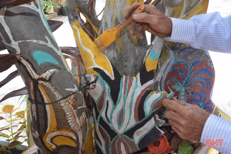 Ngỡ ngàng với khu vườn nghệ thuật của “nghệ nhân” nông dân Hà Tĩnh